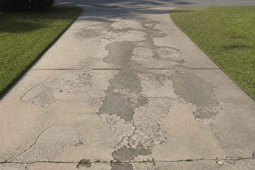 Concrete Spalling and Pitting: Why Your Driveway or Patio Is Flaking